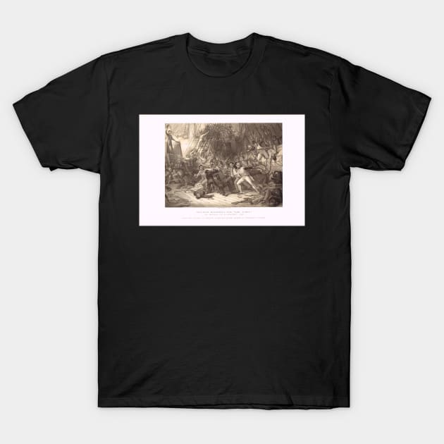 Nelson boarding & capturing San Josef 1797 T-Shirt by artfromthepast